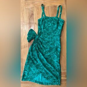 One of a kind handmade Vintage 1950s style Hawaiian dress.